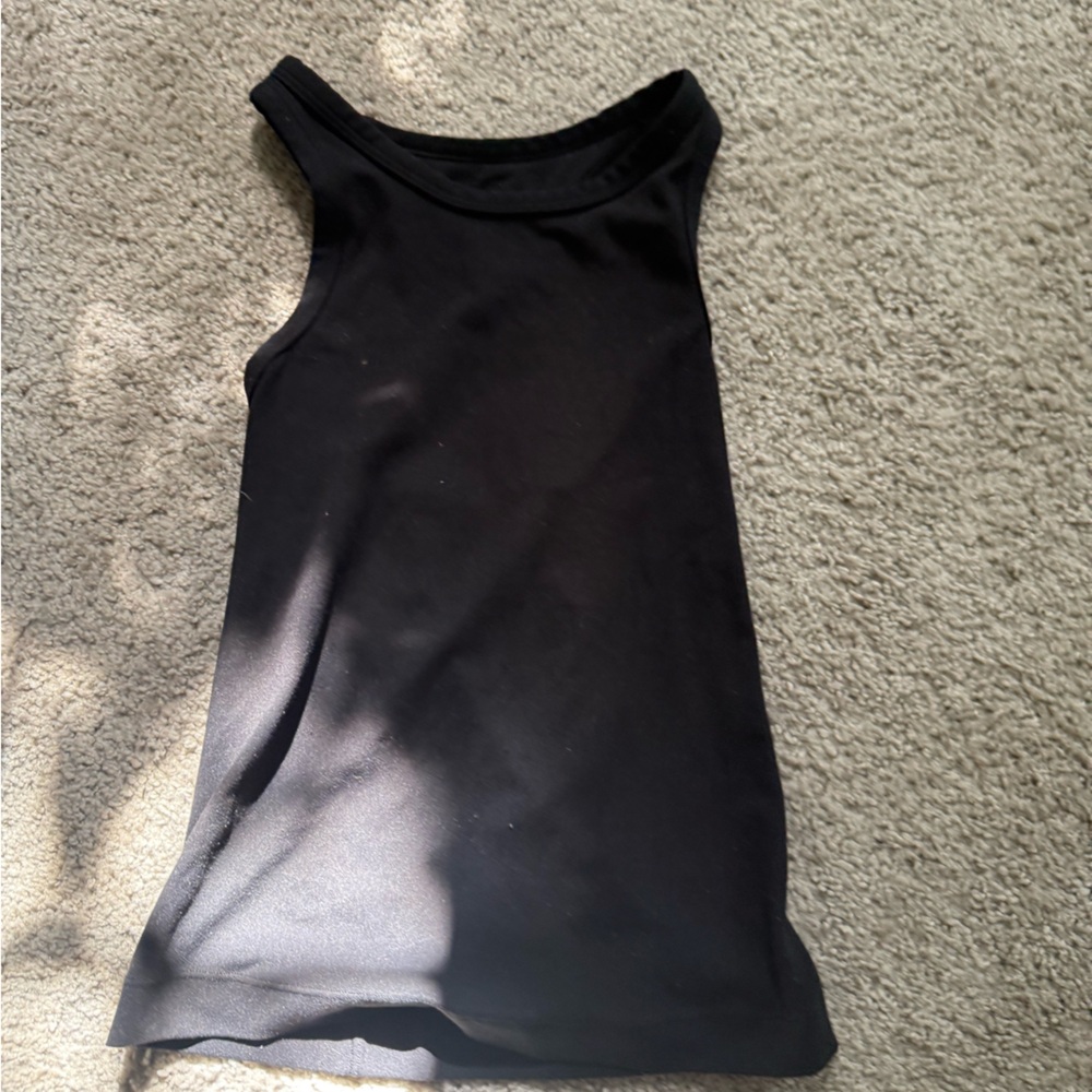 Lululemon Black stretch Sleeveless Tank Top